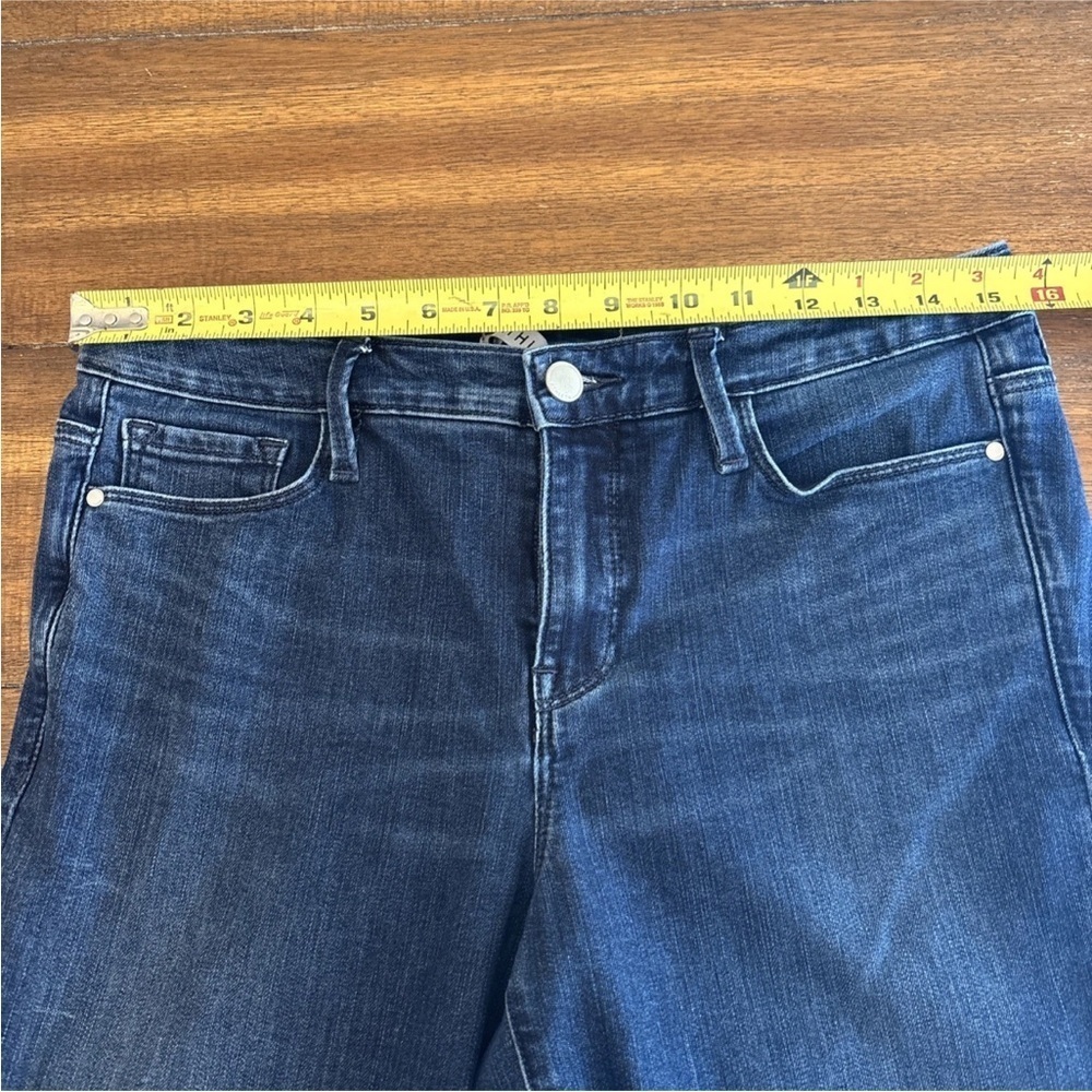 Athleta Skulptek Skinny Jeans Blue Womens Dark Wash Mid Rise Stretch Denim - Picture 5 of 10